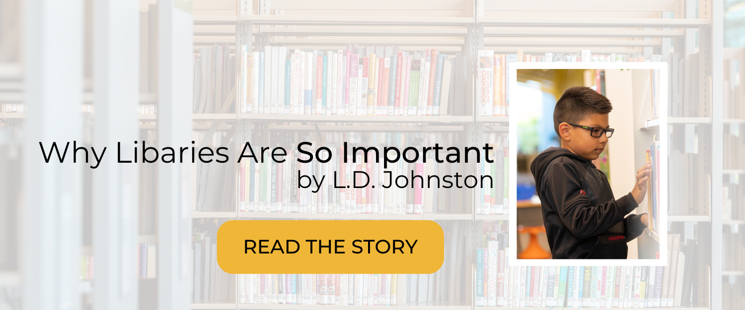 Why are libraries so important? Click to read the story!