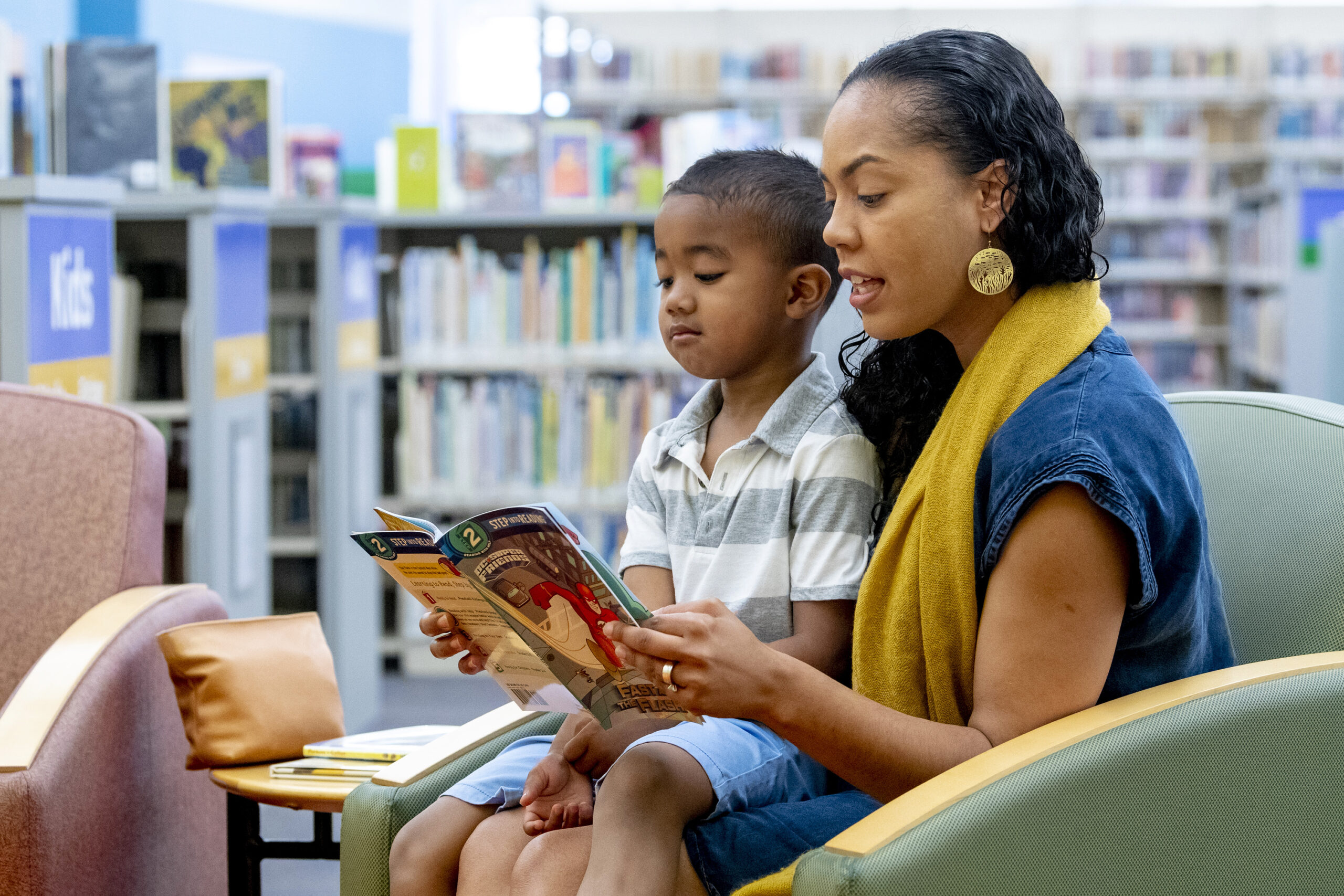 The Library creates an environment for people to create and connect