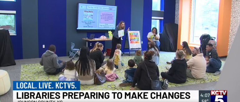 Libraries Preparing to Make Changes in Johnson County on KCTV5.